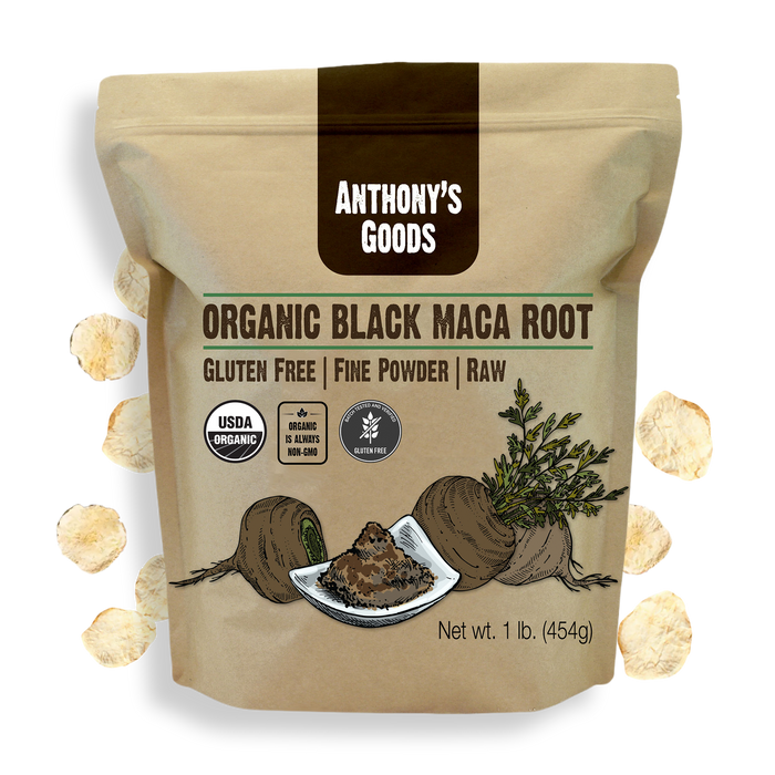 Organic Black Maca Root Powder