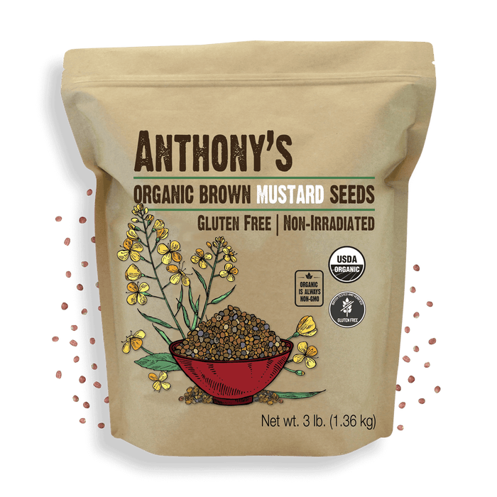 Organic Brown Mustard Seeds