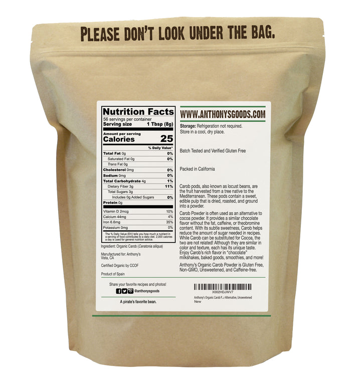 Organic Carob Powder