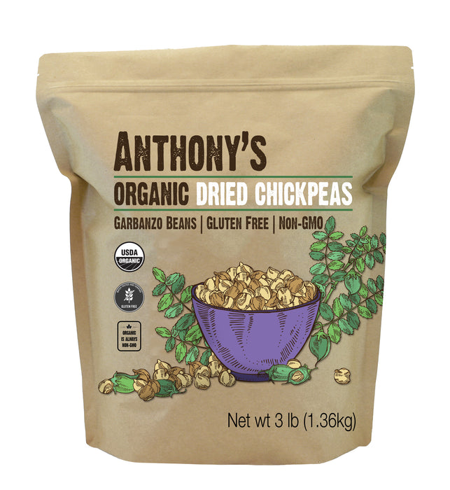 Organic Dried Chickpeas