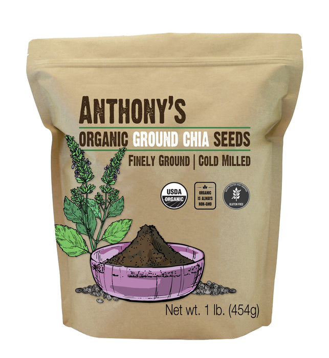 Organic Ground Chia Seeds