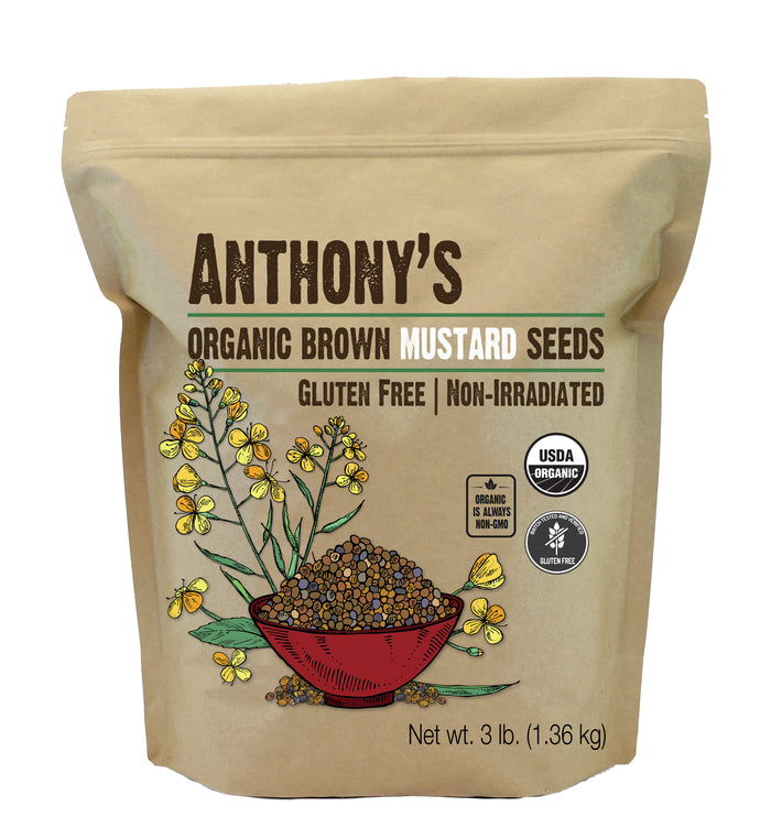 Organic Brown Mustard Seeds