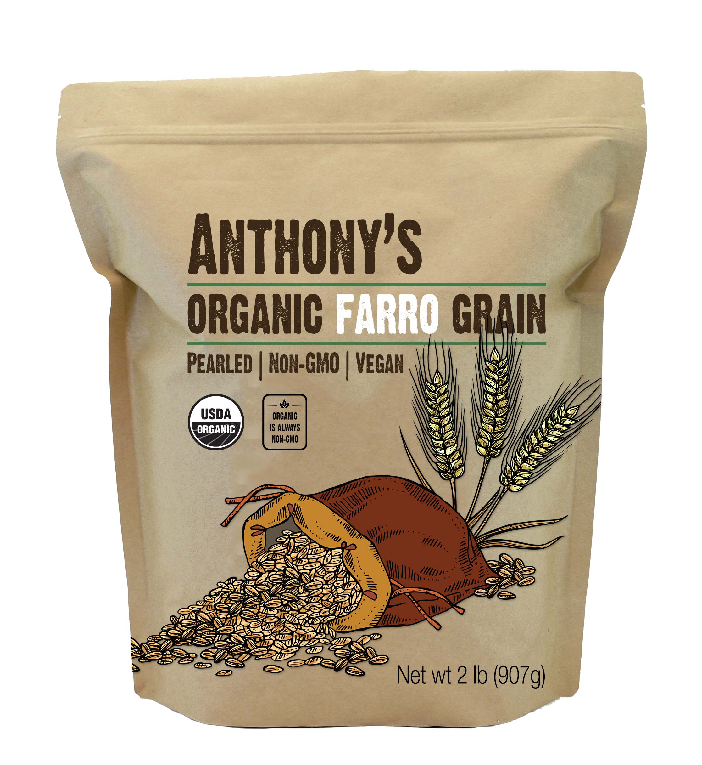 Farro Grain: Organic & Pearled
