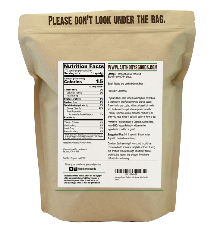 Organic Psyllium Husk Powder