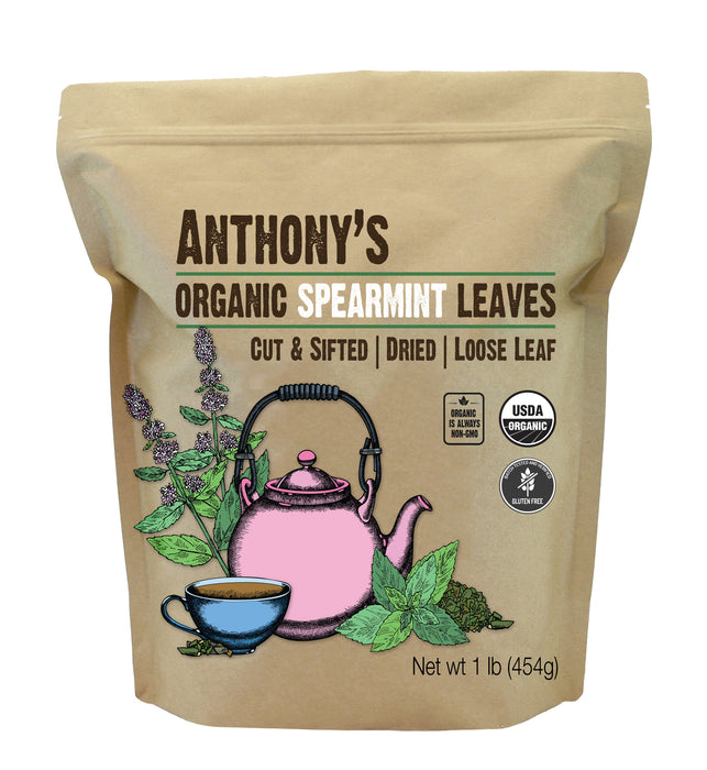 Organic Dried Spearmint Leaves