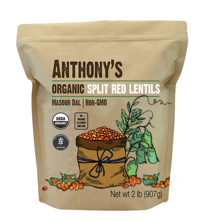 Organic Split Red Lentils