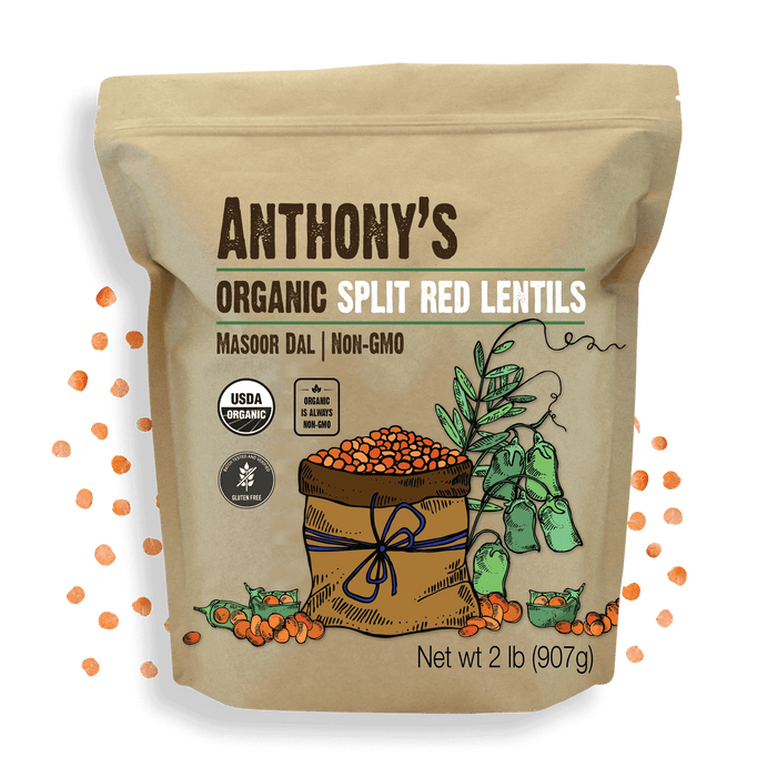 Organic Split Red Lentils