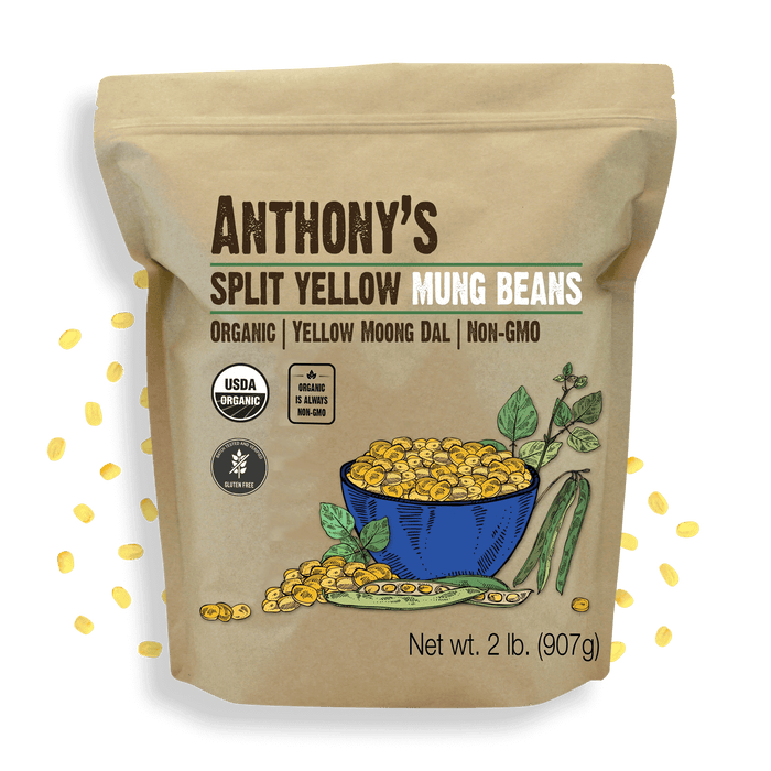 Organic Yellow Mung Beans
