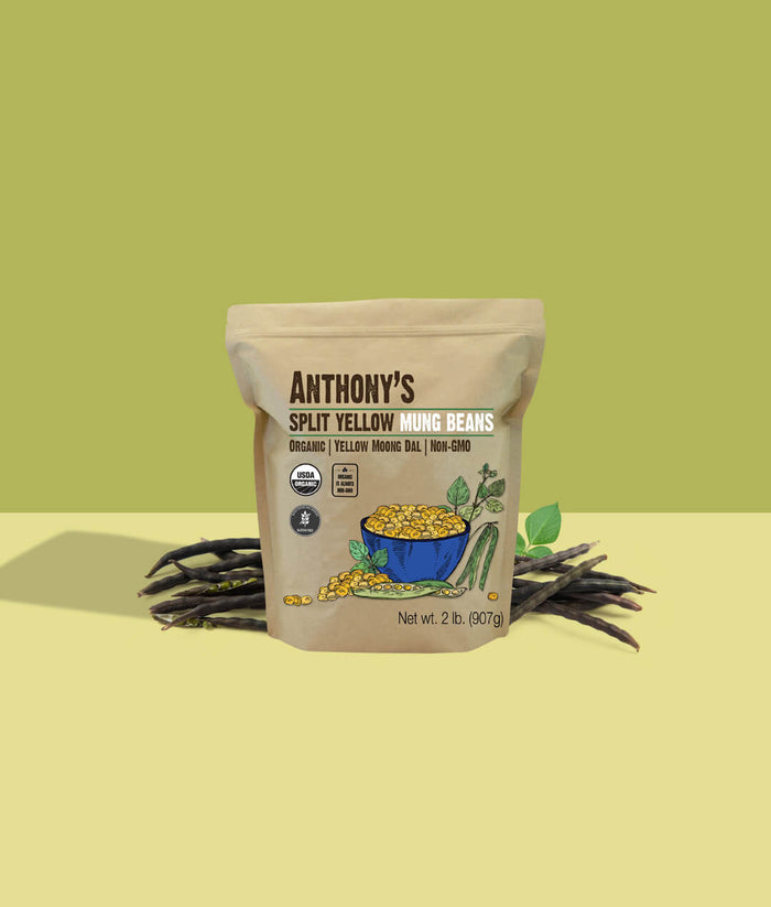 Organic Yellow Mung Beans