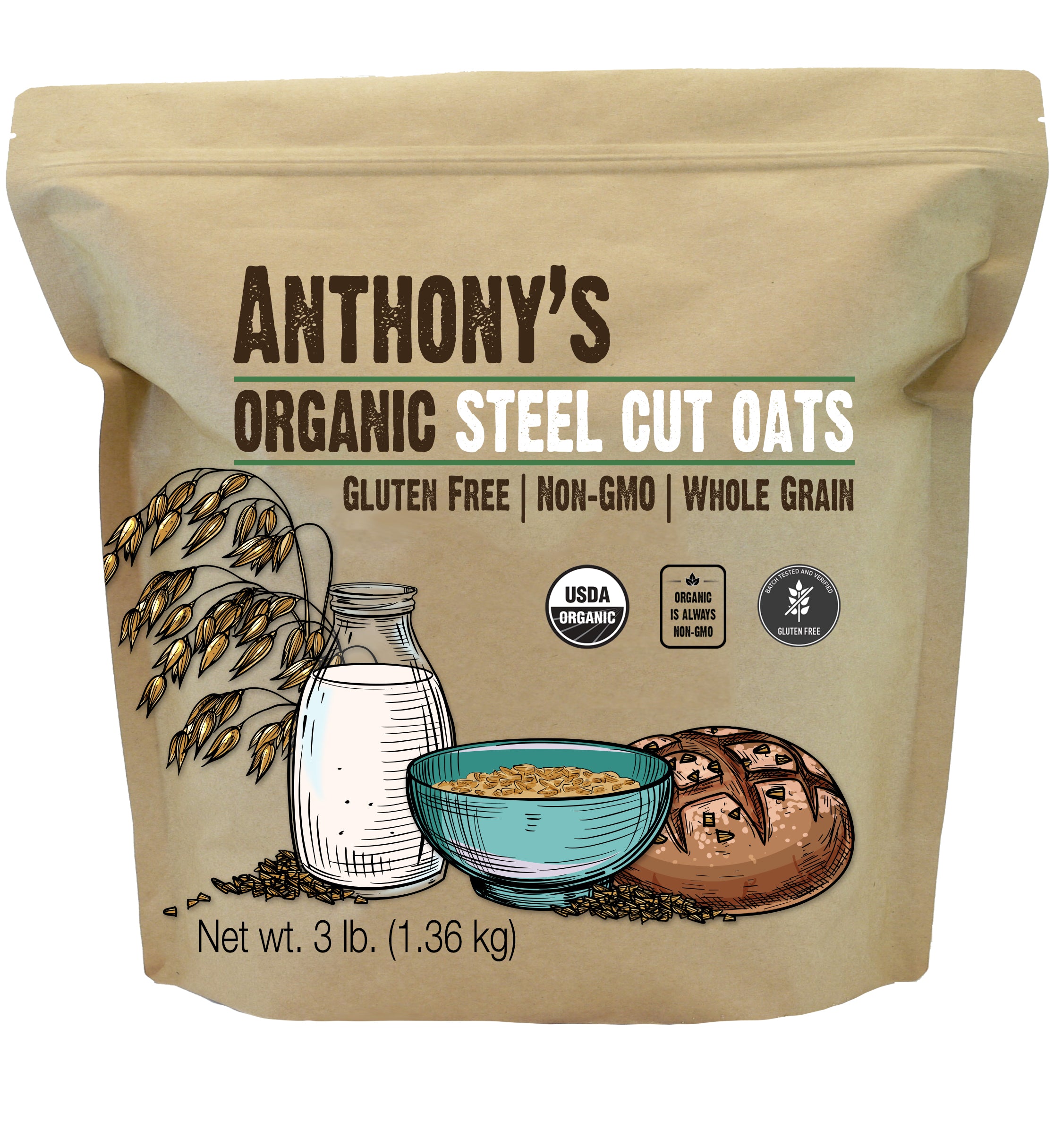 Organic Steel Cut Oats