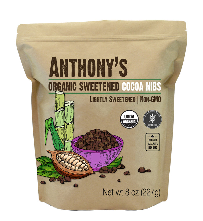 Organic Sweetened Cocoa Nibs