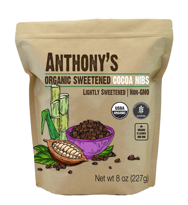 Organic Sweetened Cocoa Nibs