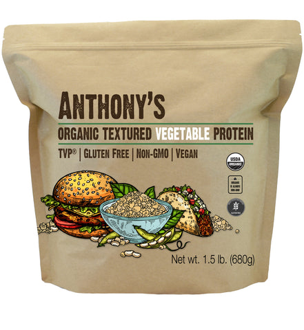 Organic TVP: Textured Vegetable Protein