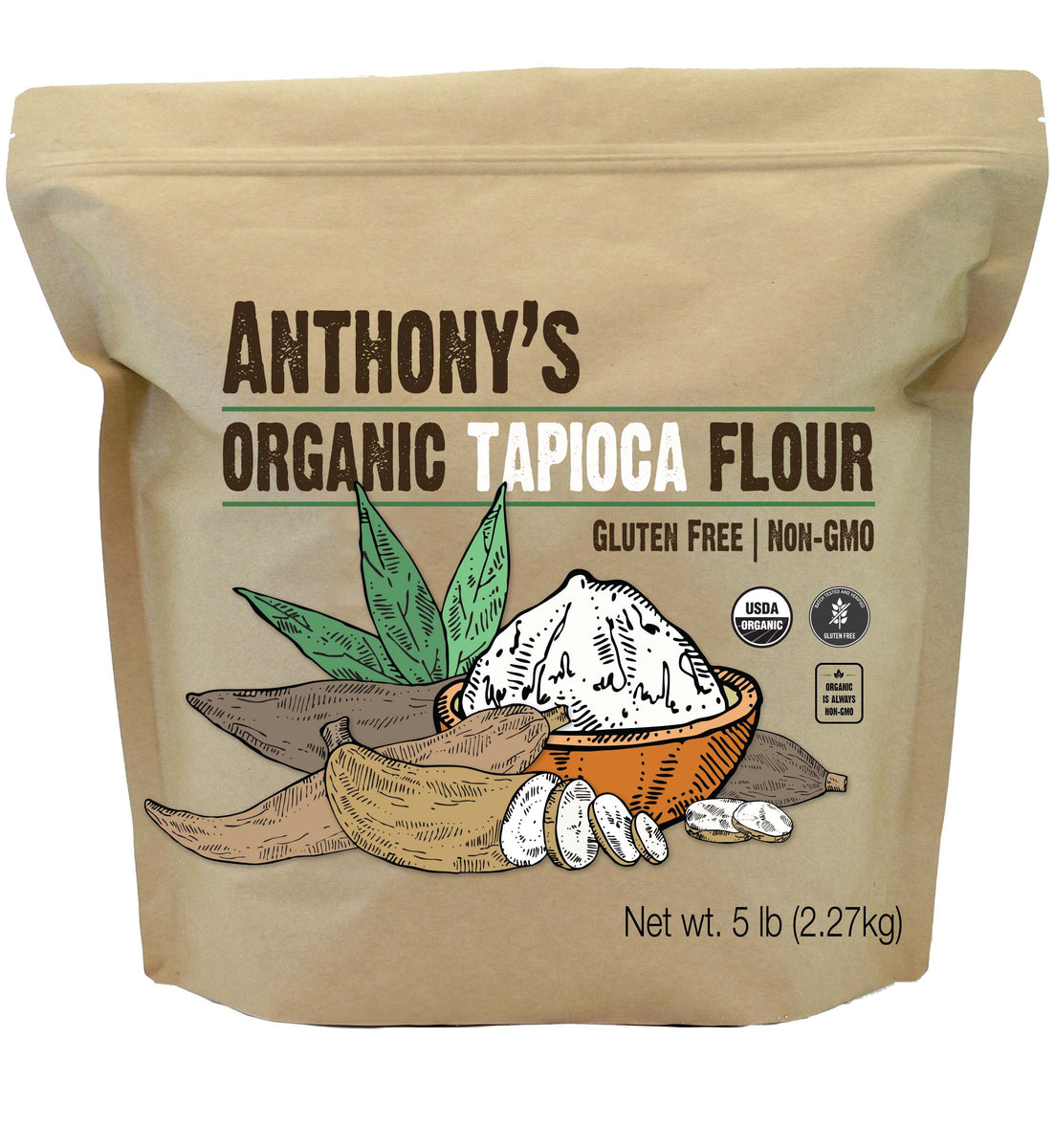 Organic Tapioca Flour – Anthonys Goods