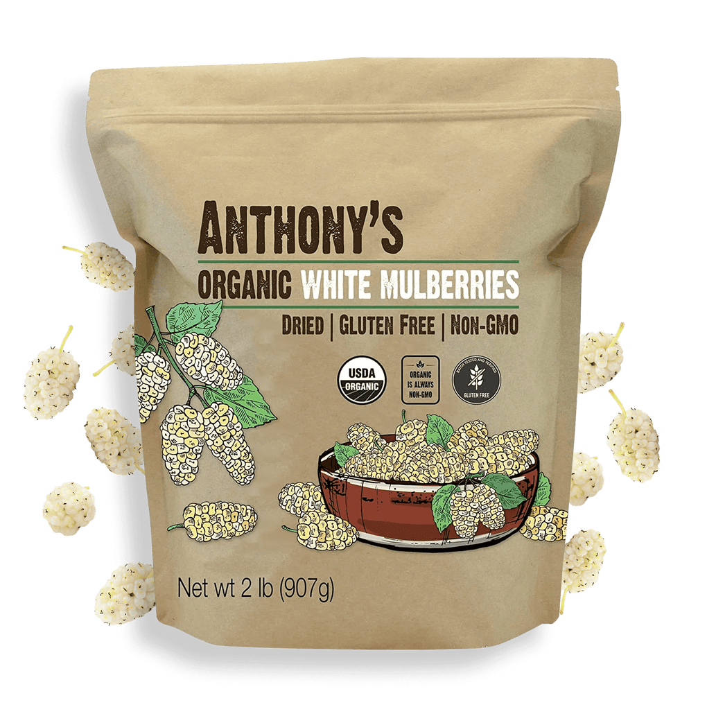 Organic White Mulberries