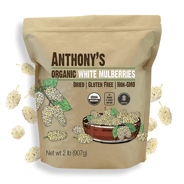 Organic White Mulberries