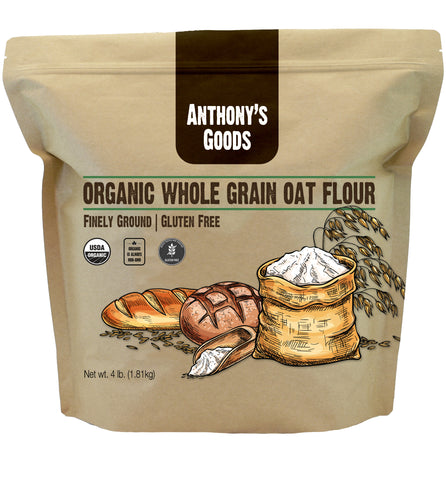 Organic Whole Grain Oat Flour
