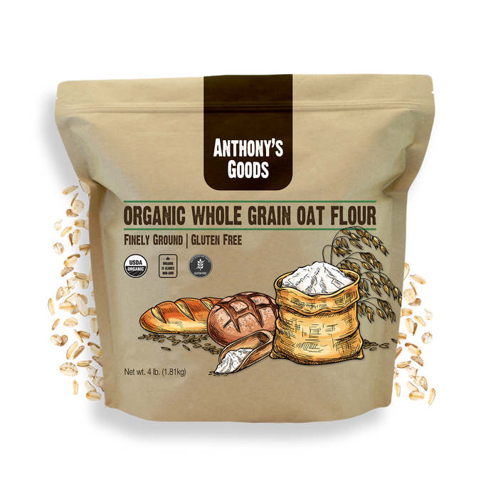 Organic Whole Grain Oat Flour