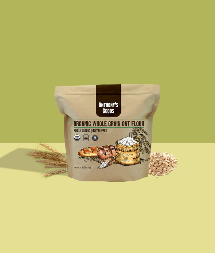 Organic Whole Grain Oat Flour