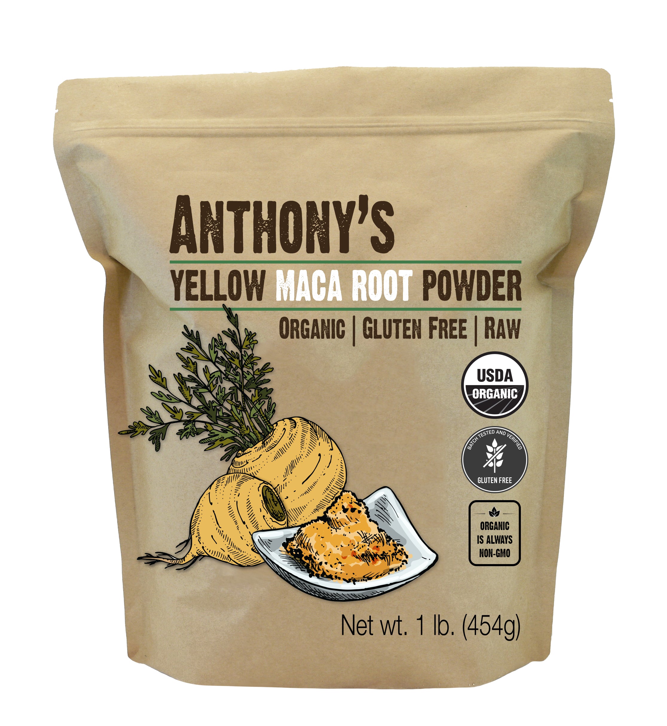 Organic Yellow Maca Root Powder