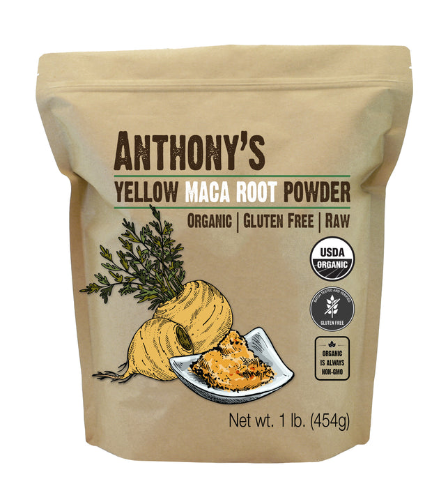 Organic Yellow Maca Root Powder