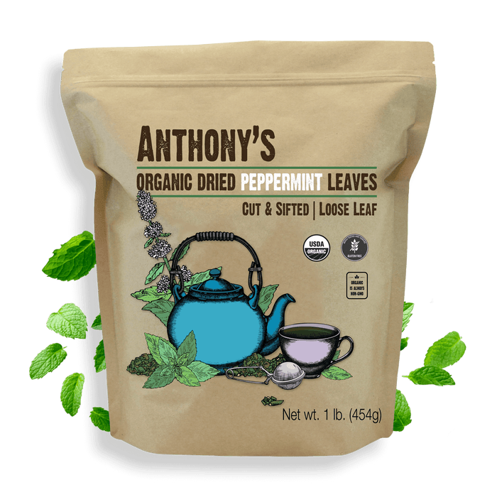 Organic Dried Peppermint Leaves