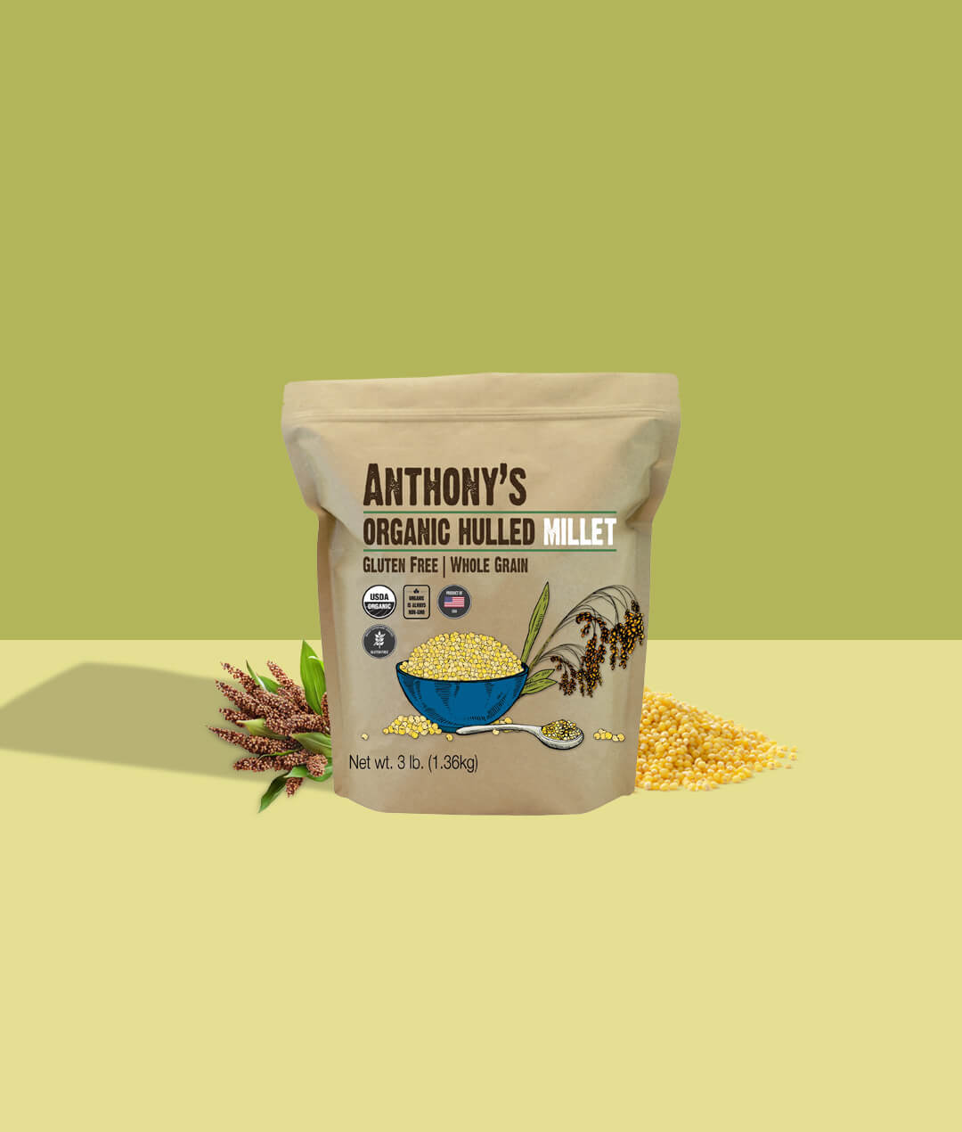 Organic Hulled Millet