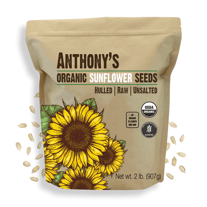 Organic Hulled Sunflower Seeds