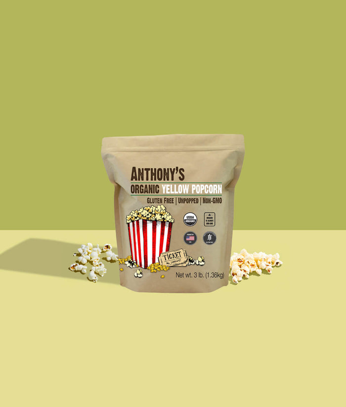Organic Yellow Popcorn Kernels