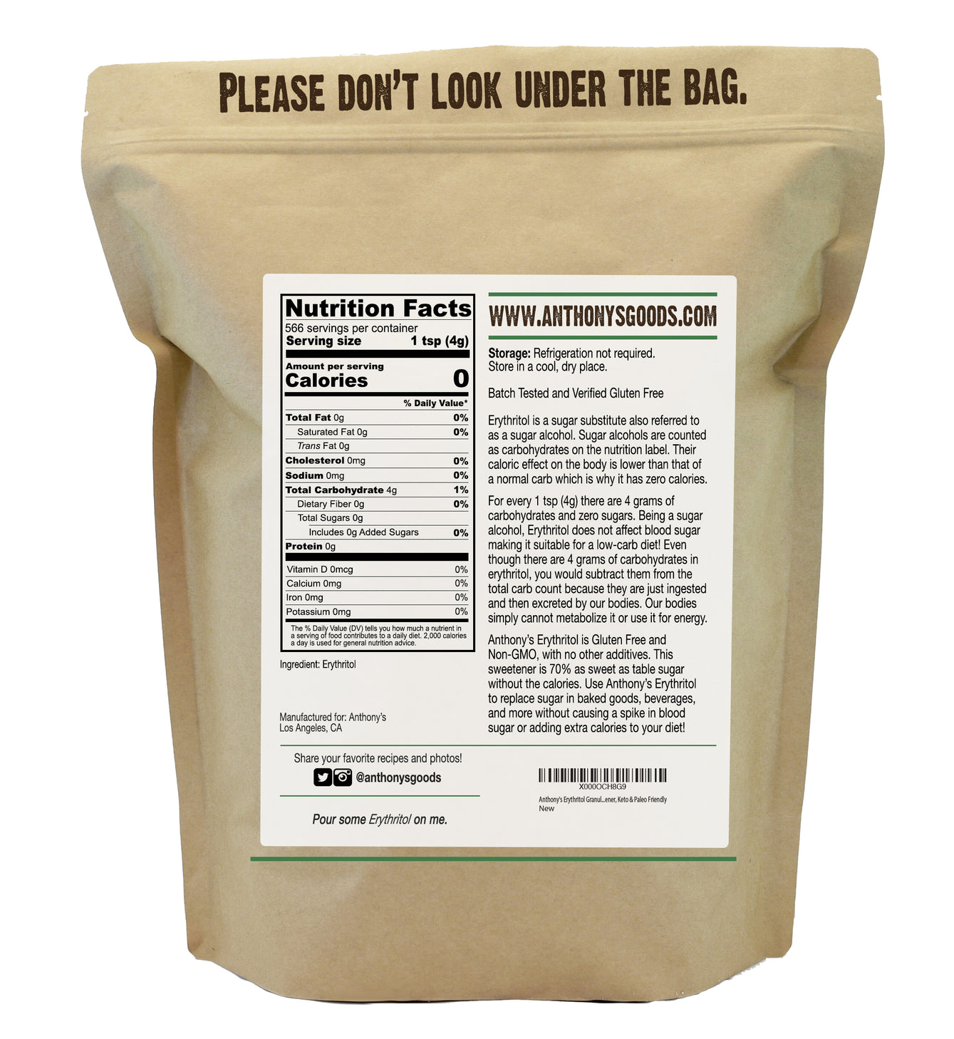 Premium Erythritol Sweetener