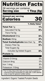 Organic Pumpkin Seed Protein Powder