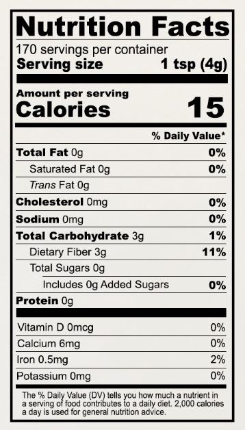 Organic Psyllium Husk Powder