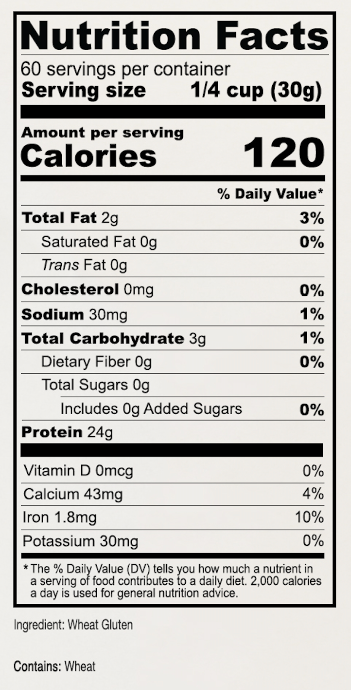 Vital Wheat Gluten