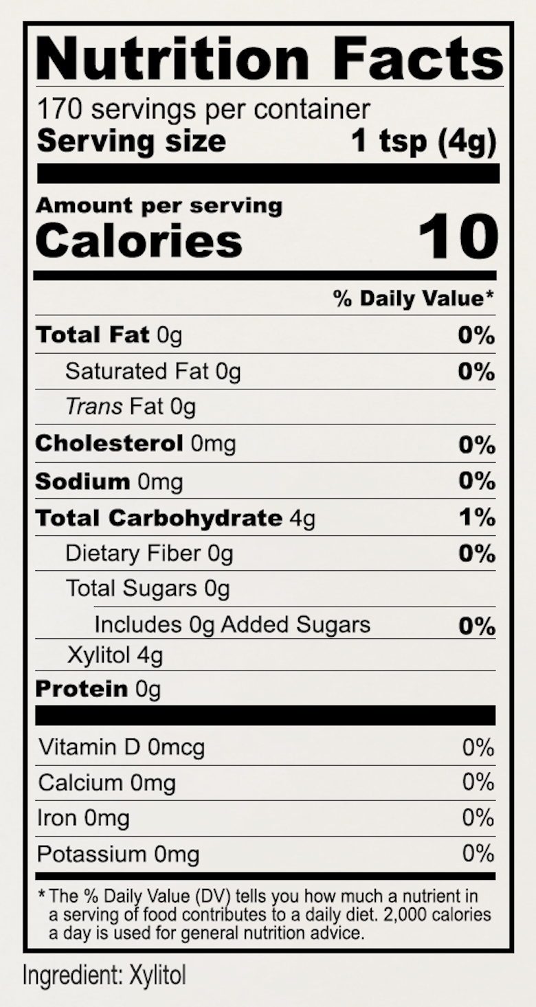 Xylitol Sweetener