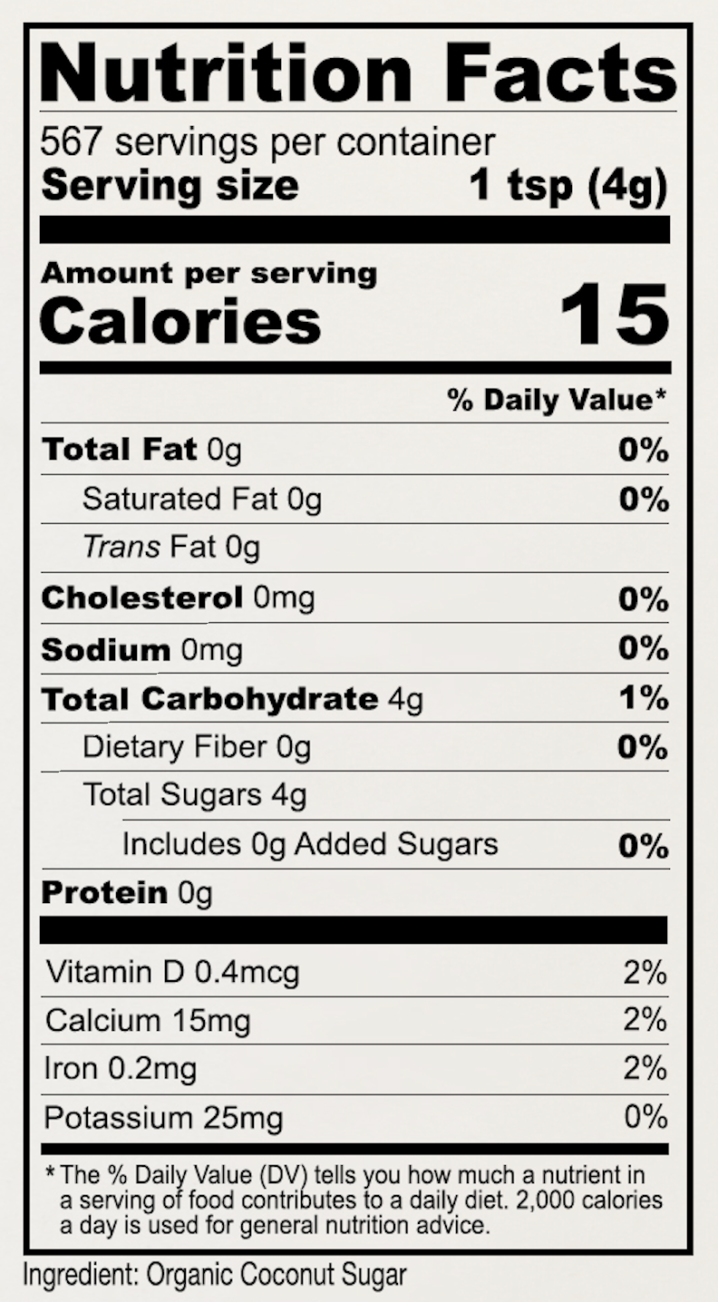 Organic Coconut Sugar