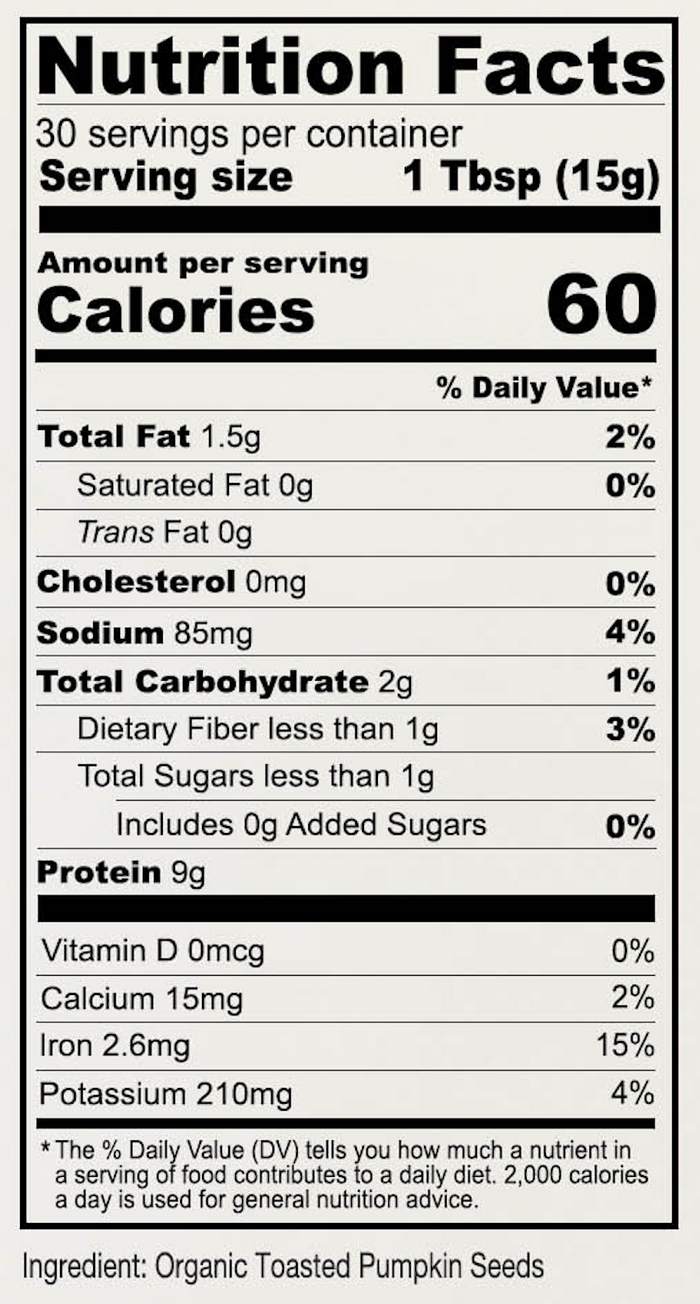 Organic Pumpkin Seed Protein Powder
