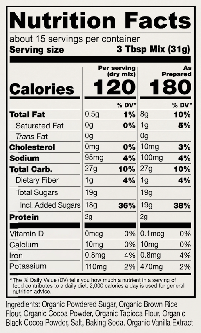 Organic Brownie Mix