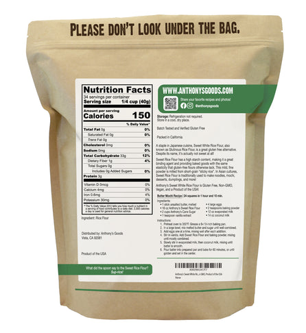 Sweet White Rice Flour