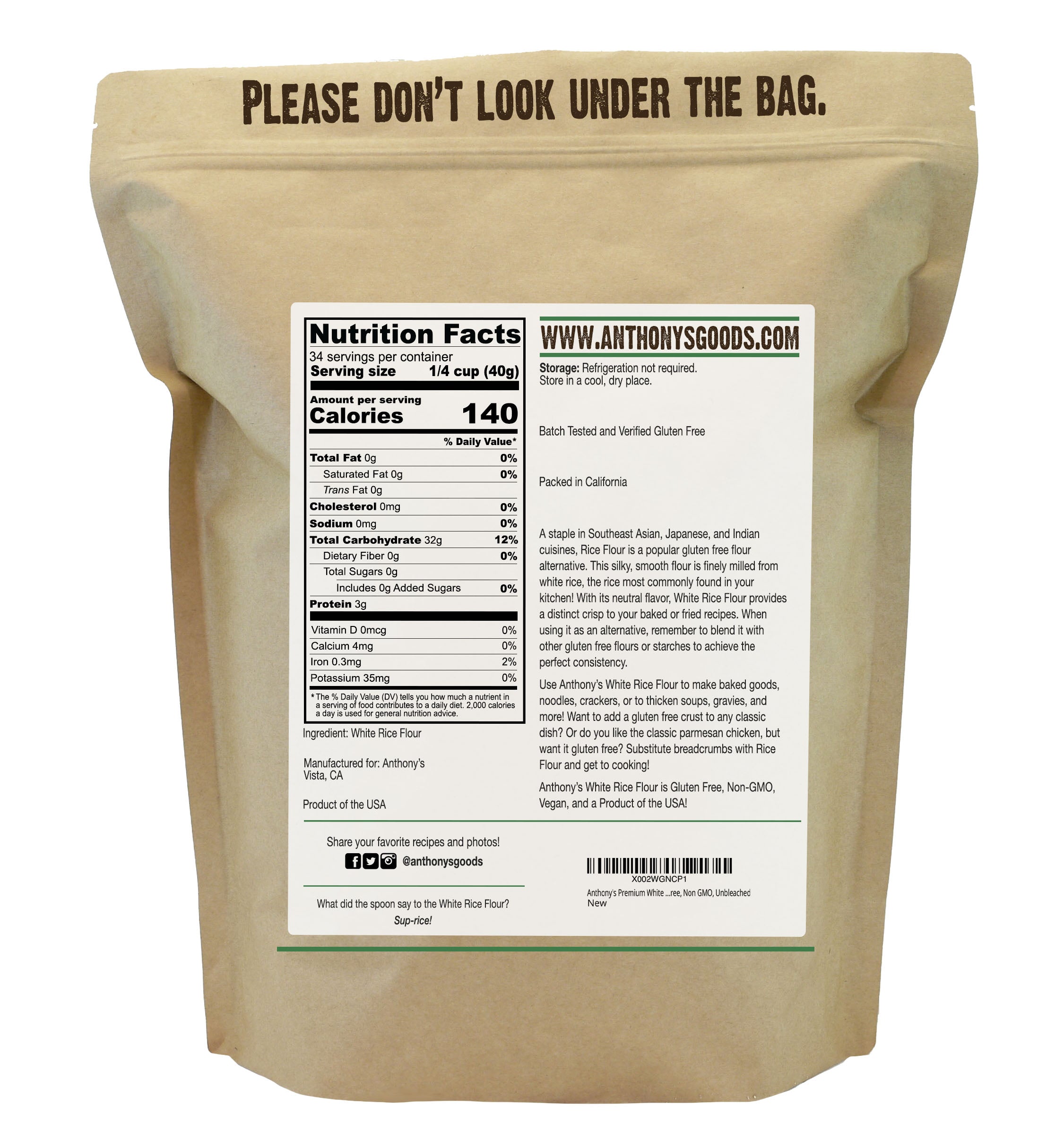 glutathione rice flour Pure Glutinous Flour, Glutinous Rice Powder by Yi Feng 17.6OZ, 1 Pack (Traditional Water Milled) : Grocery & Gourmet Food free environment for your peace of mind Glutant rice flour | Japanese