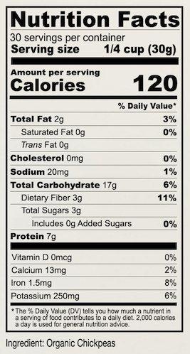 Organic Chickpea Flour