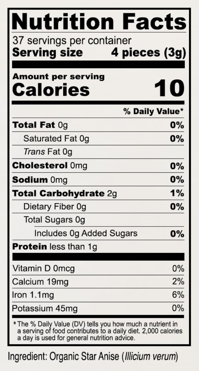 Organic Whole Star Anise