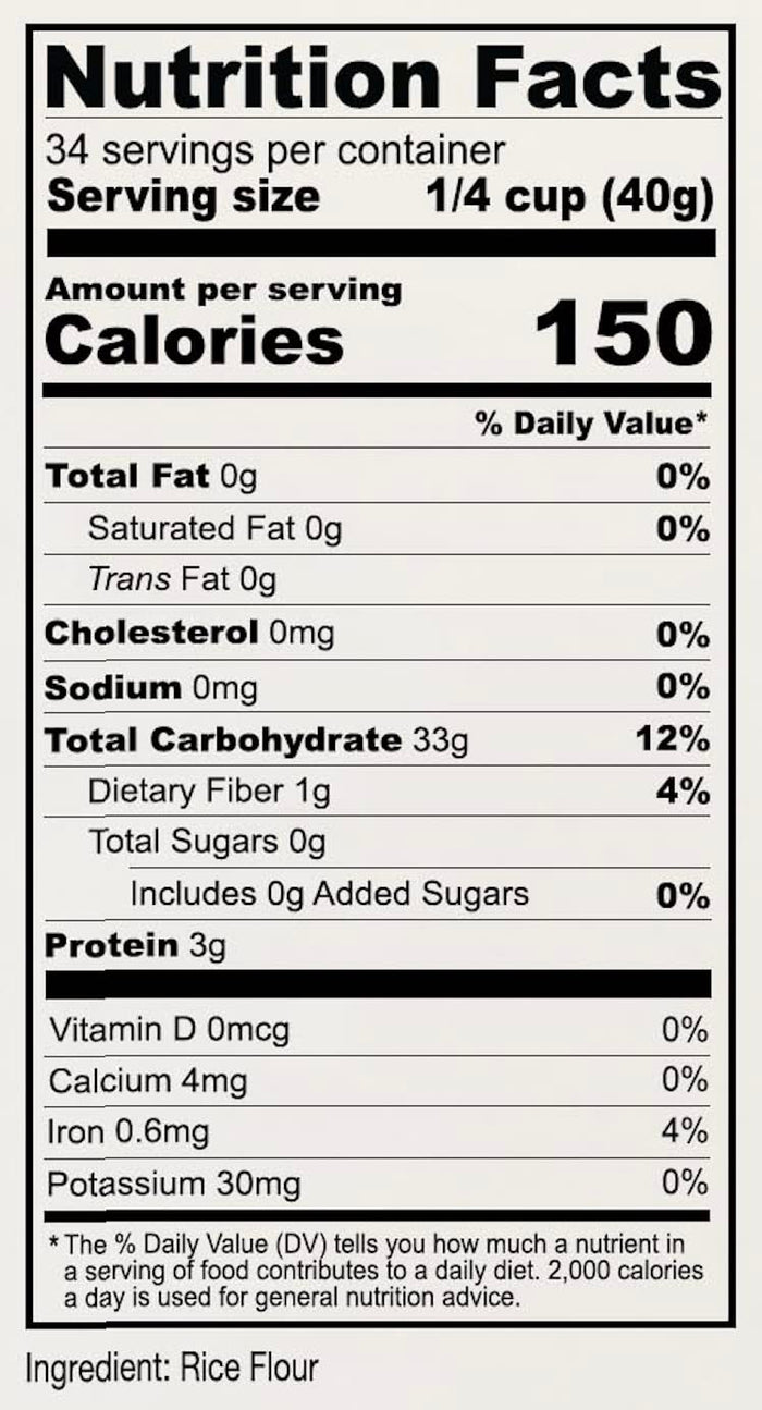 Sweet White Rice Flour