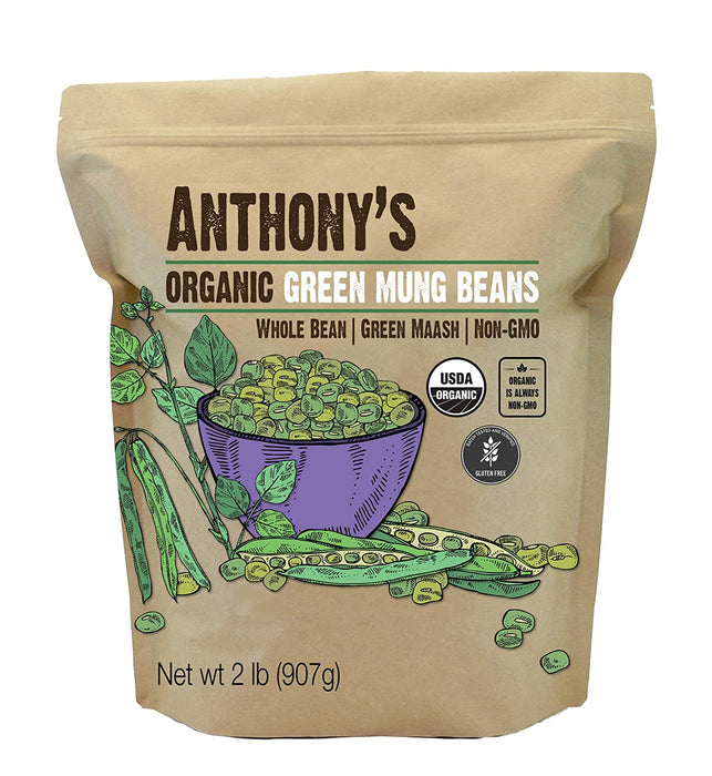 Organic Green Mung Beans: Whole & Gluten Free