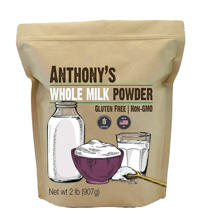 Whole Milk Powder: Gluten Free & Made in USA