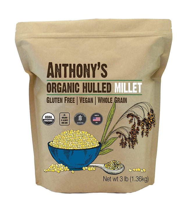 Hulled Millet: Organic & Gluten-Free