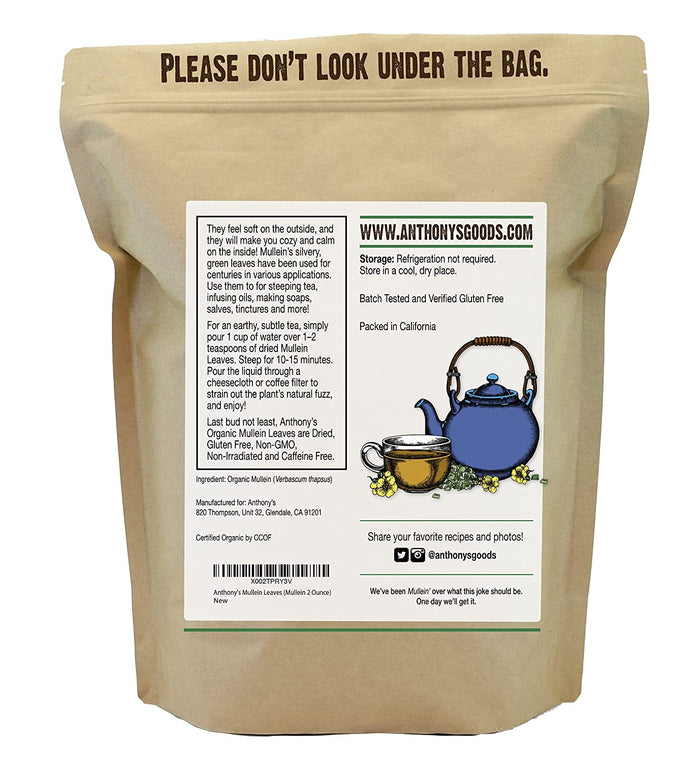 Organic Mullein Leaves