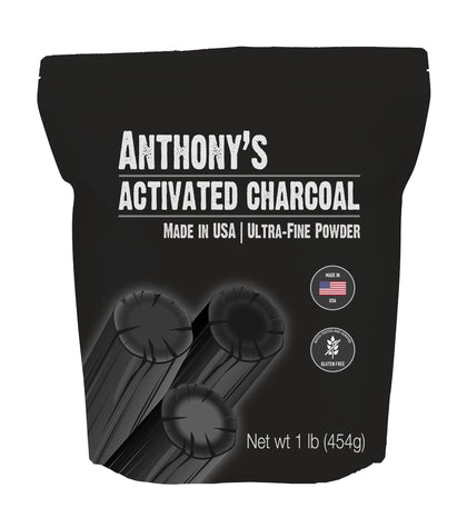 Activated Charcoal: Ultra Fine Powder & Batch Tested Gluten Free