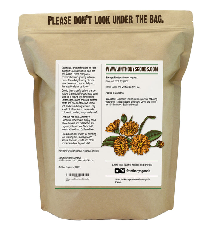 Organic Calendula Flowers