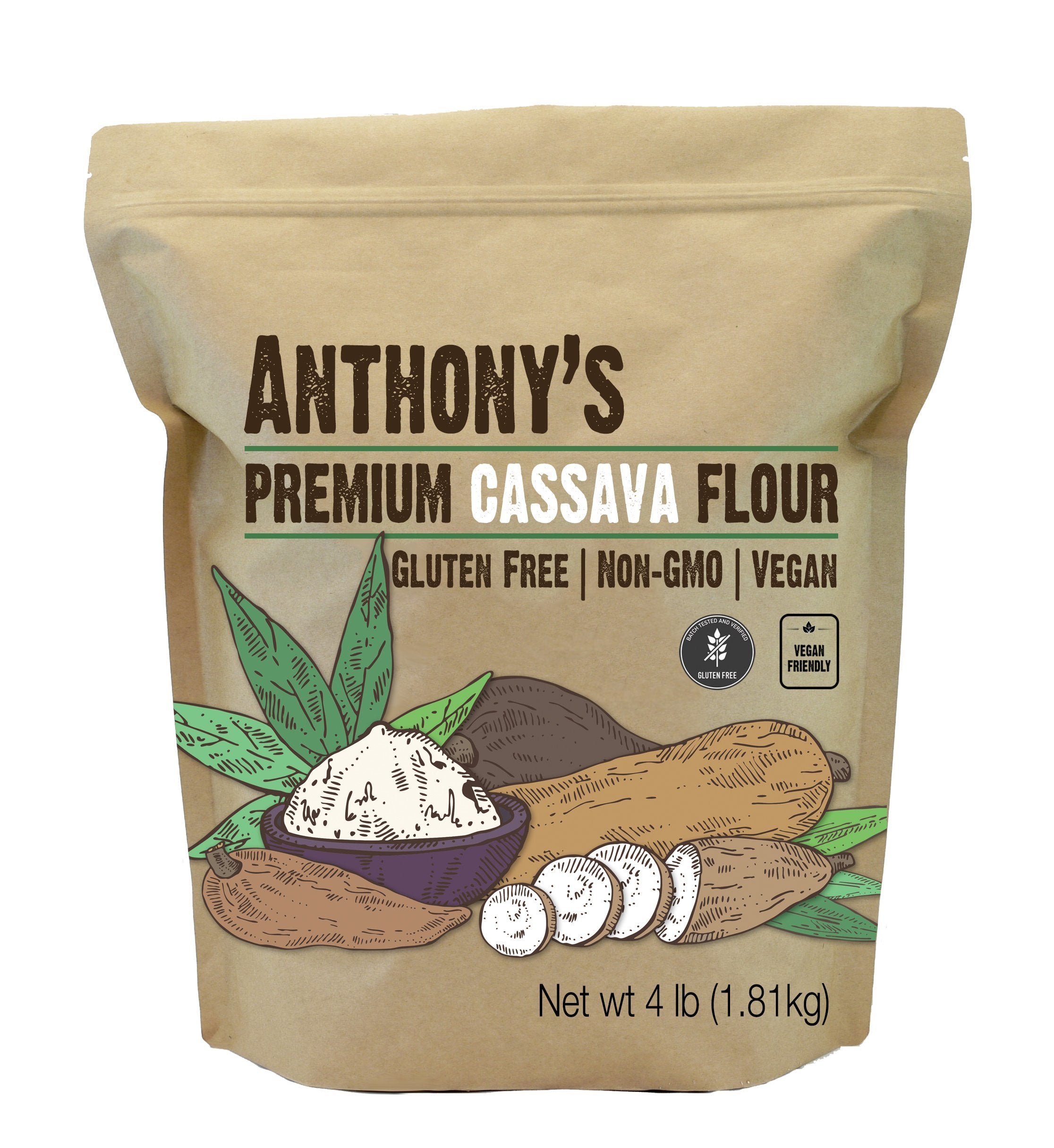 Cassava Flour: Non-GMO & Gluten-Free