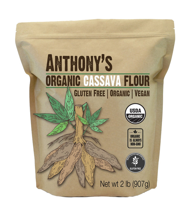 Organic Cassava Flour: Non-GMO & Gluten-Free